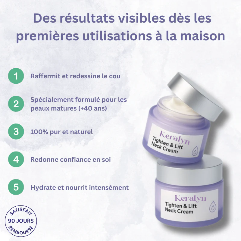 Keralyn – Soin Fermeté et Lifting du Cou